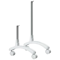 DIMPLEX Kotačići za radijatore, crni