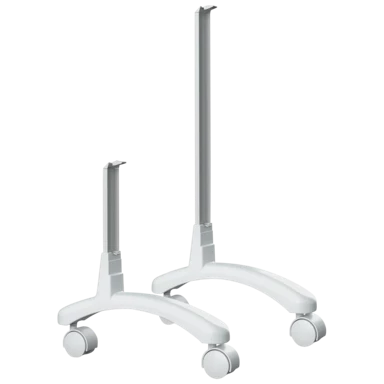 DIMPLEX Kotačići za radijatore, crni