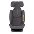 CHIPOLINO Autosjedalica, Techno iGROW, i-Size, ISOFIX, 360°, 40-150 cm, Charcoal