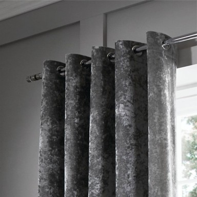 CATHERINE LANSFIELD Sive zavjese u setu 2 kom 168x229 cm Crushed Velvet