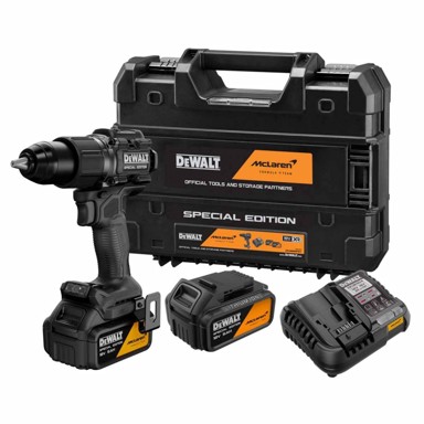 DEWALT Akumulatorska bušilica DCD81MP2T, 18 V, 90 Nm, BL motor, 2 x 5,0 Ah