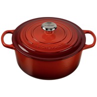 LE CREUSET Okrugla posuda za pečenje Signature 26 cm crvena