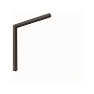 JEWE Nosač za policu CRNA 18X16X2,5