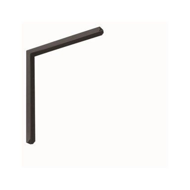 JEWE Nosač za policu CRNA 18X16X2,5