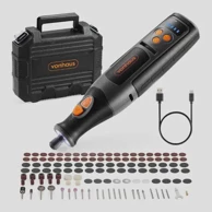 VONHAUS Akumulatorski višenamjenski rotacijski alat 12 V Li-ion, set 60 dodataka s koferom