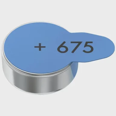 VARTA Baterije za slušne aparate 675 BLI6