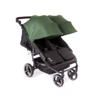 BABY MONSTERS Kolica za blizance EasyTwin3S šumski zelena