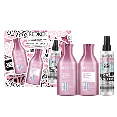 REDKEN Set za njegu kose Volume Injection Trio, blagdanski