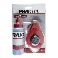 PRAKTIK Špaga zidarska za označavanje + PUDER