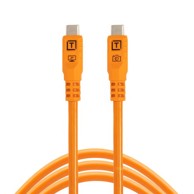 TETHER TOOLS Kabel za spajanje TetherPro Optima 10G, USB-C, 1,8m, narančasti