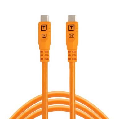 TETHER TOOLS Kabel za spajanje TetherPro Optima 10G, USB-C, 1,8m, narančasti