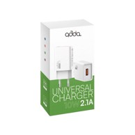 ADDA Fusion Universal Charger CH-001-WH USB-A 10W 2.1A, bijeli