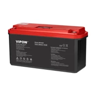 VIPOW Bluetooth Gel baterija LIFEPO4, 200 Ah