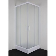 SANOTECHNIK Tuš kabina, kvadratna, 90x90x190, mat staklo