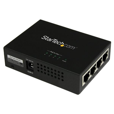STARTECH Mrežni ekstender POEINJ4G, PoE, crna
