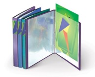 Prezentacijska mapa Metallic 30 džepova zelena