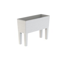 BLUMAX Žardinjera Aurora Garden, 60x30x58 cm, bijela