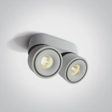Nadgradni reflektor, DM12208LA/W/W, LED, 2x8W, 3000K, 2x6000 lm, bijela