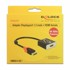 DELOCK Adapter DisplayPort na HDMI 4K 60Hz, duljina 20 cm