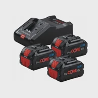 BOSCH Set baterija i punjača PROCORE, 18 V, 8,0 Ah, 3 baterije, punjač GAL 18V-160