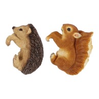 ESSCHERT DESIGN Vrtni kipići u setu 2 kom od polyresina Forest