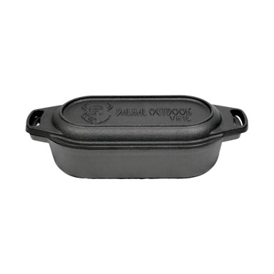 KAMADO Valhal Dutch Oven 1L, 2 tave, oval