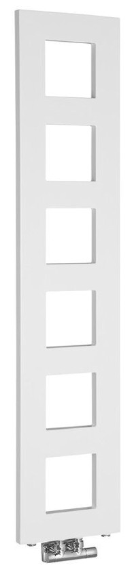 SAPHO Radijator BLOCK, 280 x 1330 mm, bijeli mat, električno i kombinirano grijanje