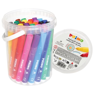PRIMO Flomaster 622BPJ36N školski jumbo set 36 boja