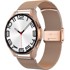 Narukvica s futrolom za Samsung Galaxy Watch 6 Classic 47 mm, ružičasto-zlatna