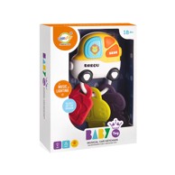 Baby muzički privjesak auto, žuti