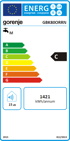 GORENJE Električni bojler kombinirana GBK80ORRN 