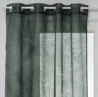 ATMOSPHERA Zavjesa Leaf, 140x240 cm, zelena