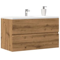 Ormarić za lavabo-umivaonik, 90x38.5x45 cm, artisian hrast