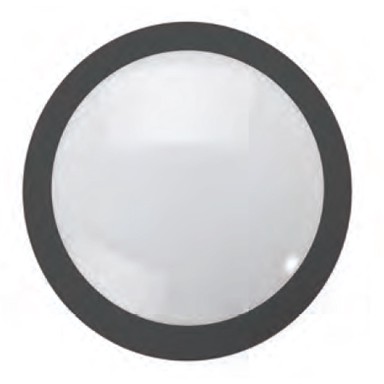 LED vanjska rasvjeta, PK-300T, 15W, 4000K, senzor, MT, antracit