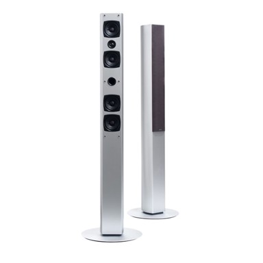 AUDIO PRO Zvučnik Cinema C5, 2-way, 8 cm, samostojeći, srebrni
