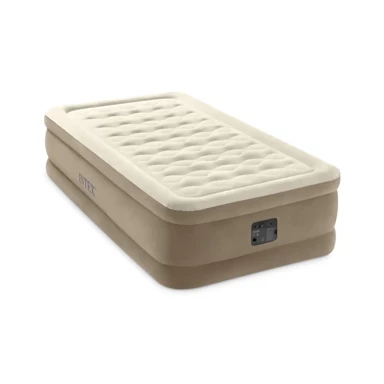 Krevet na napuhavanje Twin Ultra Plush s Fiber-Tech RP, 99 x 191 x 46 cm, 136 kg, bež