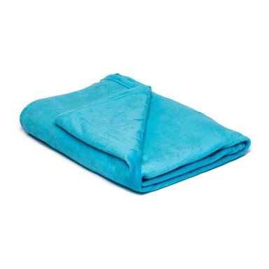  MY HOUSE Plava deka od mikropliša, 150x200 cm, Micro