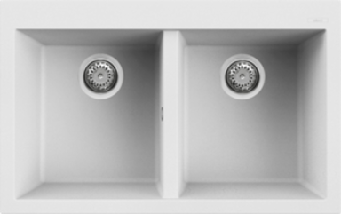 ELLECI Sudoper Quadra 350 KT, white