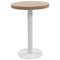 Bistro stol svjetlosmeđi 60 cm MDF