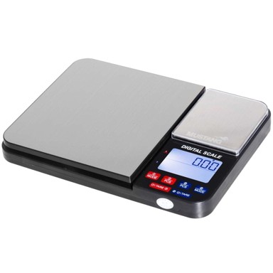 MUSTANG GRILL Digitalna kuhinjska vaga za pizzu, 2 mjerna područja, do 5000 g