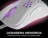 GENESIS Gaming miš Krypton 550 NMG-1685, žični, optički, 8000 DPI, bijela