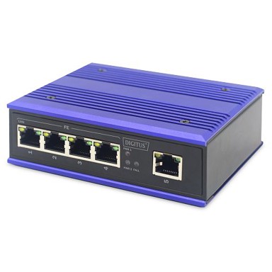DIGITUS PROFESSIONAL Industrijski switch DN-650105, 5 priključaka, neupravljani