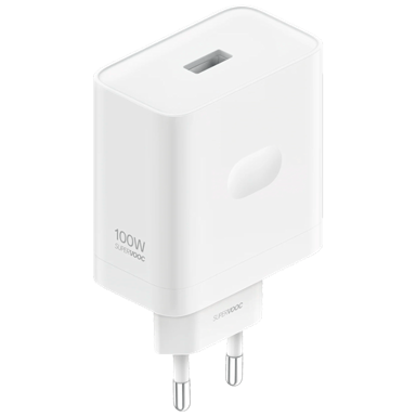 OPPO SuperVOOC kućni punjač, 100 W, s USB-A na USB-C kabelom, bijeli (110110230185)