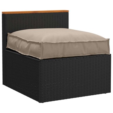 Jastuk za sjedalo od paleta, sivo-smeđa, 70 x 70 x 12 cm