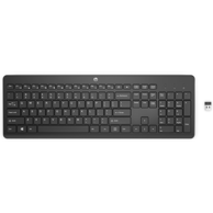 HP Tipkovnica 230 BLK Wireless Keyboard, univerzalna, bežična, crna