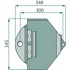 GRANIT Klizna papučica 390 mm VICON KVERNELAND 5512510086