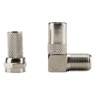 TECRO Konektor za antenu 1KUTNI F NA RFM + 1XŽ F