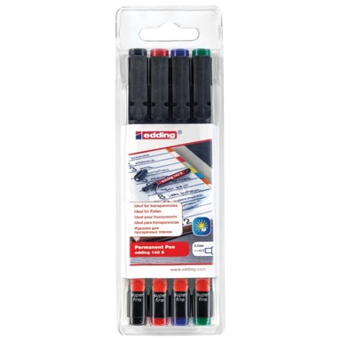 EDDING Marker OHP permanentni 0,3mm 140 S/4 S