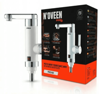 N'OVEEN Električna slavina za grijanje PRO2460, 3600 W, IPX4, bijela, ABS plastika