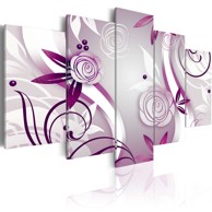 Slika Violet roses 200x100